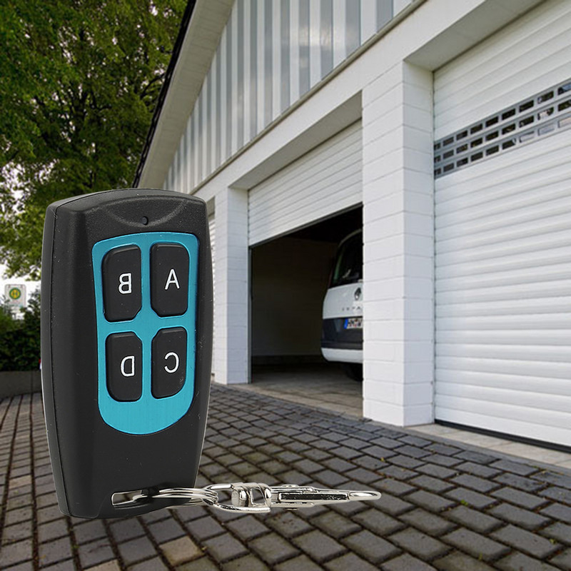 Ασύρματο τηλεχειριστήριο πόρτας 4 καναλιών Αντιγραφή κωδικού Τηλεχειριστήριο Τηλεχειριστήριο γενικής χρήσης γκαραζόπορτα αυτόματο κλειδί υψηλής ποιότητας