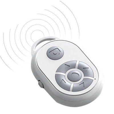 1 vnt „Bluetooth“ užrakto valdiklis Mobilusis telefonas „Selfie“ vaizdo įrašas El. knygos „ForTiktok“ 10 m nuotolinio valdymo pulto mygtukas Palaiko „iOS“ ir „Android“