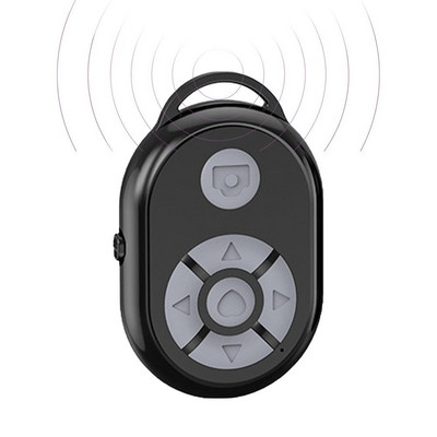 1 vnt „Bluetooth“ užrakto valdiklis Mobilusis telefonas „Selfie“ vaizdo įrašas El. knygos „ForTiktok“ 10 m nuotolinio valdymo pulto mygtukas Palaiko „iOS“ ir „Android“