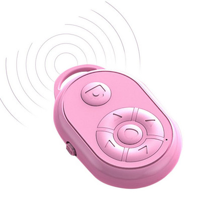 1 vnt „Bluetooth“ užrakto valdiklis Mobilusis telefonas „Selfie“ vaizdo įrašas El. knygos „ForTiktok“ 10 m nuotolinio valdymo pulto mygtukas Palaiko „iOS“ ir „Android“