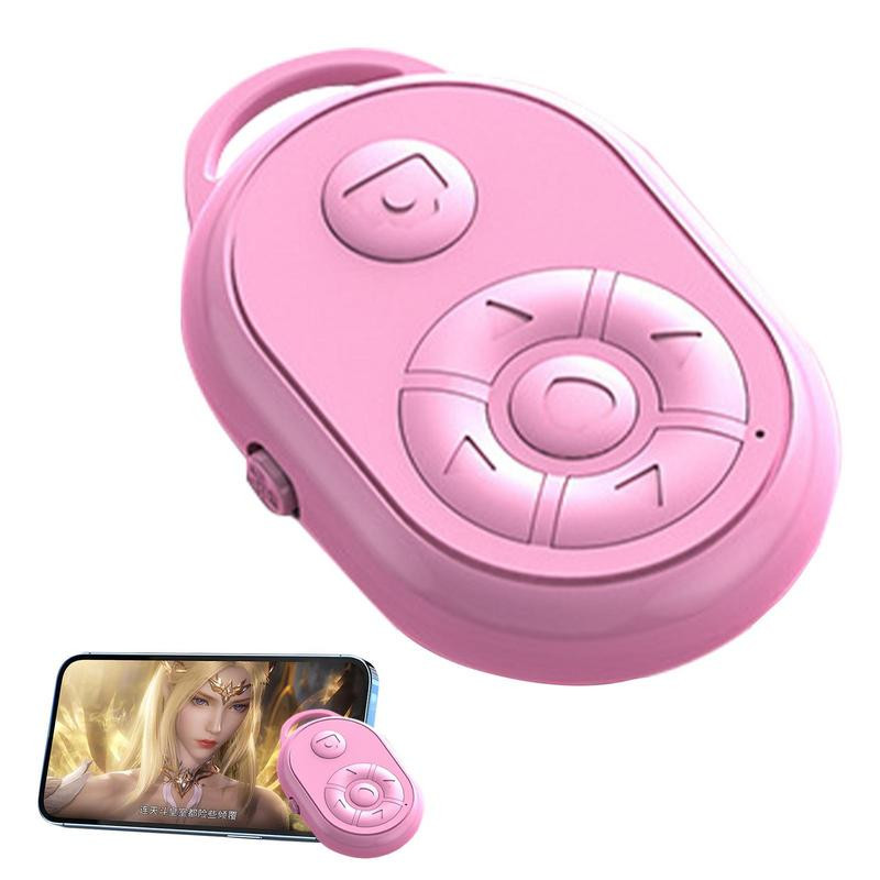 1 vnt „Bluetooth“ užrakto valdiklis Mobilusis telefonas „Selfie“ vaizdo įrašas El. knygos „ForTiktok“ 10 m nuotolinio valdymo pulto mygtukas Palaiko „iOS“ ir „Android“