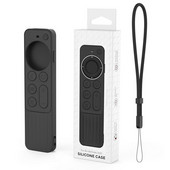 Dėklas Apples TV 4K 2022 Gen Remote Lengvas neslystantis smūgiams atsparus silikoninis dangtelis Apples TV nuotolinio valdymo pultui