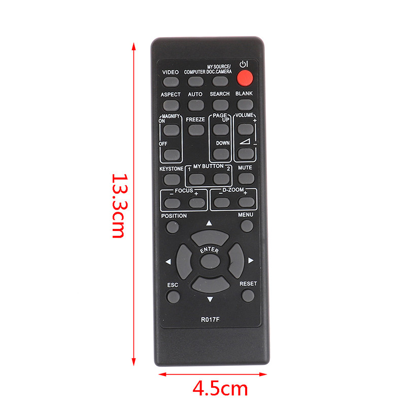 1 telecomandă potrivită pentru proiectorul Hitachi R017F HCP-270X 240X 347X 380X înlocuire controler