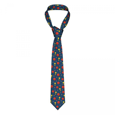 The Pattern On Basketball Theme Kaklaraiščiai Unisex Poliesteris 8 cm Kaklo kaklaraiščiai vyrams Madingi Klasikiniai Aksesuarai Gravatas Cosplay