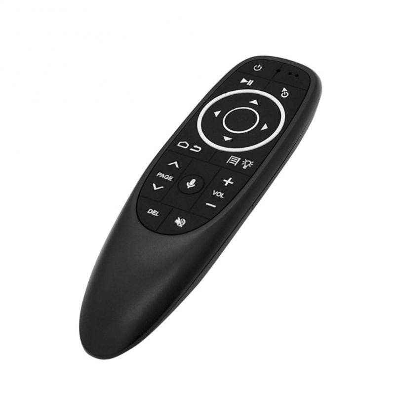 G10 G10S balso nuotolinio valdymo pultas 2.4G belaidė pelė giroskopas IR mokymasis, skirtas Android tv box HK1 H96 X96 mini