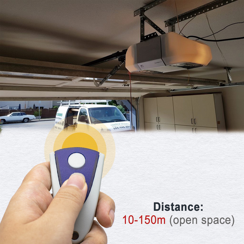 NOVOFERM NOVOTRON 502 MAX43-2, 504 MAX43-4 Garažo nuotolinio valdymo pultas, 433,92 MHz riedėjimo kodo vartų pultelis siųstuvas