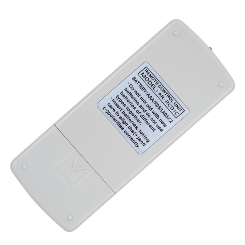 Τηλεχειριστήριο Ar-rcd1c Fashion Συμπαγής ευρεία συμβατότητα Βελτιωμένος έλεγχος Εύκολο στη χρήση Ανθεκτικό και μακροχρόνιο Εύκολη εγκατάσταση