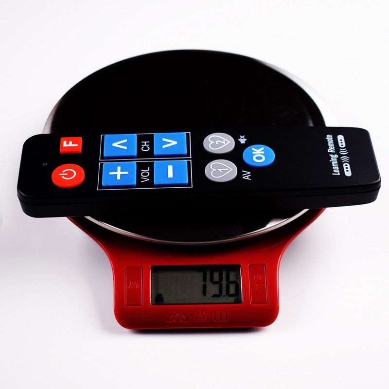 IR Learn Universal τηλεχειριστήριο για TV-BOX DVD STB VCR HIFI TV Heater, 9 μεγάλα κουμπιά Εκμάθηση ελεγκτή