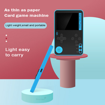 Gaming K10 Mini Φορητή κονσόλα βιντεοπαιχνιδιών Ultrathin Game Player Ενσωματωμένο 500 Classic Games 6,5mm Pocket Player για παιδιά