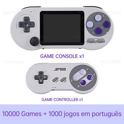 SF2000 3 ιντσών IPS φορητή κονσόλα παιχνιδιών φορητή συσκευή αναπαραγωγής παιχνιδιών βίντεο Ενσωματωμένη κονσόλα παιχνιδιών χειρός 11000 Retro Games
