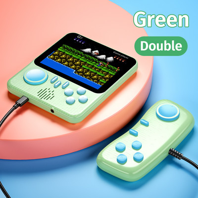 Käeshoitav mängukonsool 3,5-tolline G7 666 in 1 kaasaskantav retro-õpilaskaardimasin Kaasaskantav retro-nostalgiline mängukonsool