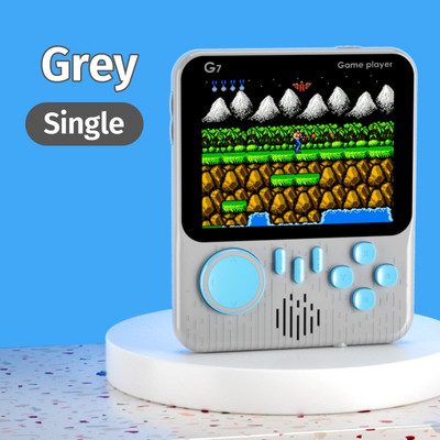 Käeshoitav mängukonsool 3,5-tolline G7 666 in 1 kaasaskantav retro-õpilaskaardimasin Kaasaskantav retro-nostalgiline mängukonsool