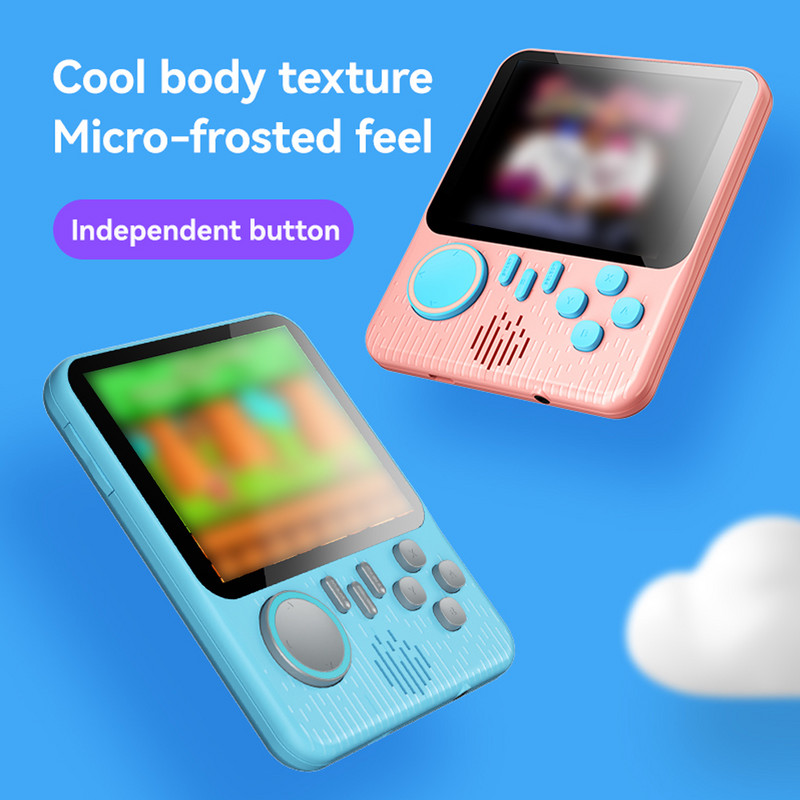 Käeshoitav mängukonsool 3,5-tolline G7 666 in 1 kaasaskantav retro-õpilaskaardimasin Kaasaskantav retro-nostalgiline mängukonsool