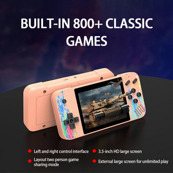 G3 Retro Portable Mini Handheld Video Game Console 8-bit 3.0 Inch Color LCD Детски цветен плейър с 400 игри, подарък за рожден ден