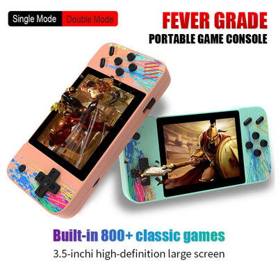 G3 Retro Portable Mini Handheld Video Game Console 8-bit 3.0 Inch Color LCD Детски цветен плейър с 400 игри, подарък за рожден ден