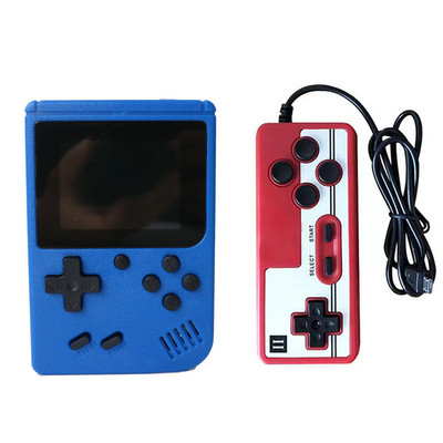 Mini 400 in 1 kaasaskantav retromängukonsool pihuarvutiga mängumängijatele, 8-bitine Gameboy, 3,0-tolline LCD-ekraan, tugiteler lastele