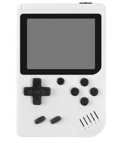 Mini 400 in 1 kaasaskantav retromängukonsool pihuarvutiga mängumängijatele, 8-bitine Gameboy, 3,0-tolline LCD-ekraan, tugiteler lastele