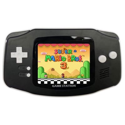 Videospēļu konsole rokas spēļu atskaņotājs 400 spēļu emulators Retro stacija rokas portatīva konsole dāvana