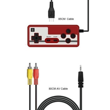 Φορητή μίνι κονσόλα βιντεοπαιχνιδιών Retro Game Boy φορητή κονσόλα παιχνιδιών 8-bit Ενσωματωμένο πρόγραμμα αναπαραγωγής παιχνιδιών 500 AV For Kids Δώρο