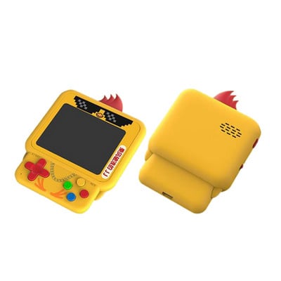 2021 W1 Mini Retro Chick Handheld Game Console Вградена Rpg/Act/Avg.Etc Класическа игра, раница Pendant Chick Game Console