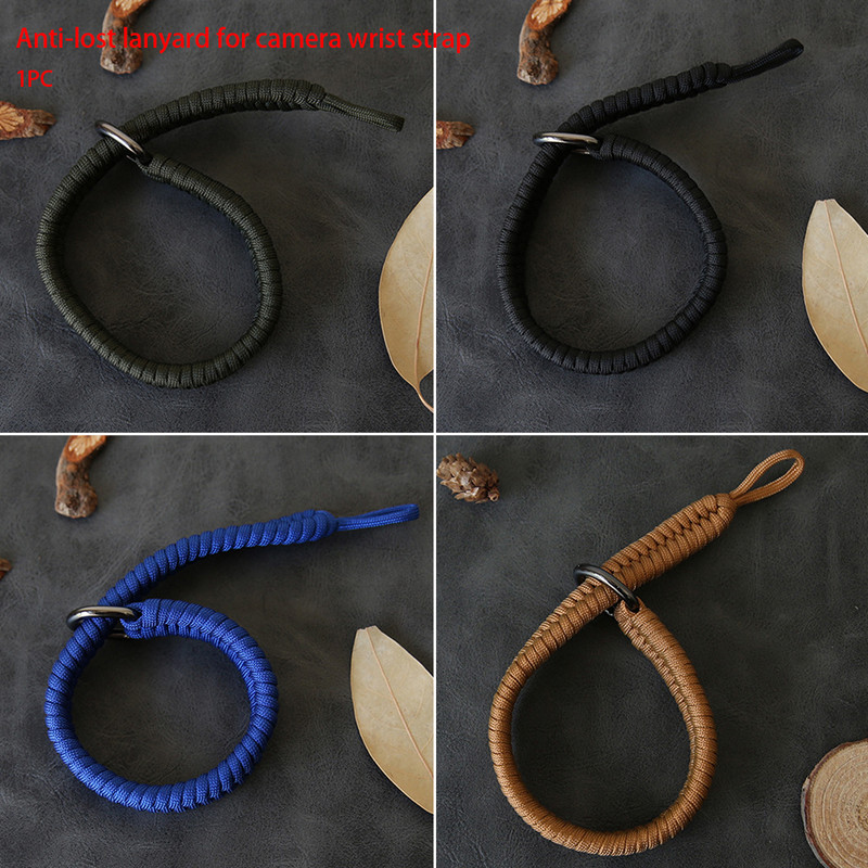 Kaotsiminekuvastane kaamera randmerihm, vastupidav langevarjunöör, kiirkinnitusega kaasaskantav kinkepael, reguleeritavad välistarvikud #