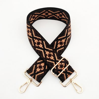 Široký 5 cm nastaviteľný popruh na tašku, opasok na kabelku cez telo, ramenný popruh, náhradné rukoväte, tašky, diely a príslušenstvo.