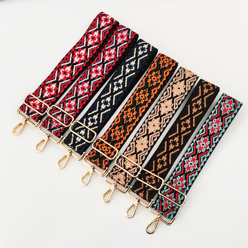 Široký 5 cm nastaviteľný popruh na tašku, opasok na kabelku cez telo, ramenný popruh, náhradné rukoväte, tašky, diely a príslušenstvo.