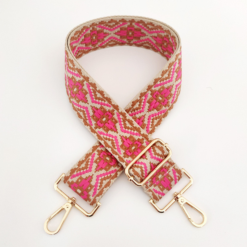 Široký 5 cm nastaviteľný popruh na tašku, opasok na kabelku cez telo, ramenný popruh, náhradné rukoväte, tašky, diely a príslušenstvo.