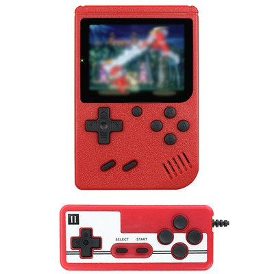 Retro hordozható mini kézi videojáték-konzol 8 bites 3,0 hüvelykes színes LCD Kids színes játéklejátszó Beépített 400 játék