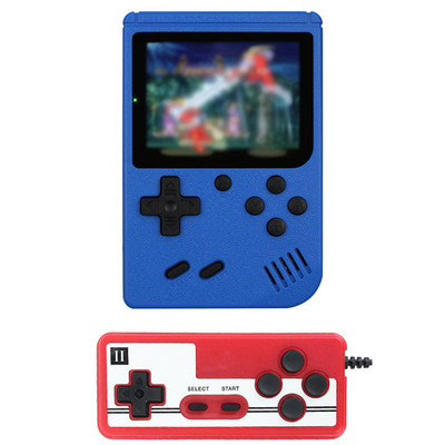 Retro hordozható mini kézi videojáték-konzol 8 bites 3,0 hüvelykes színes LCD Kids színes játéklejátszó Beépített 400 játék