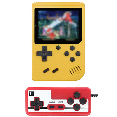 Retro hordozható mini kézi videojáték-konzol 8 bites 3,0 hüvelykes színes LCD Kids színes játéklejátszó Beépített 400 játék