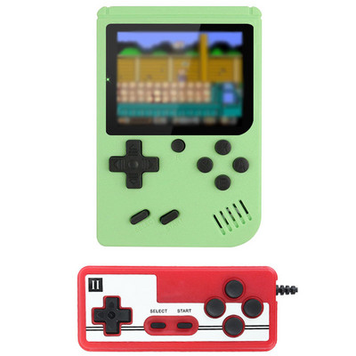 Retro hordozható mini kézi videojáték-konzol 8 bites 3,0 hüvelykes színes LCD Kids színes játéklejátszó Beépített 400 játék