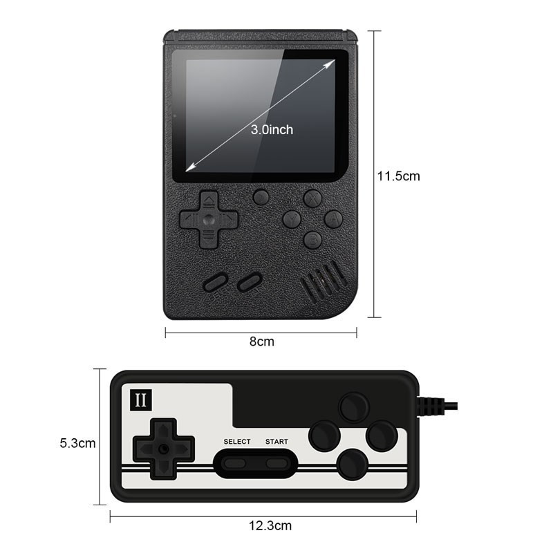 800 U 1 Retro konzola za videoigre, ručna igra, prijenosna džepna igraća konzola, mini ručni player za djecu, poklon