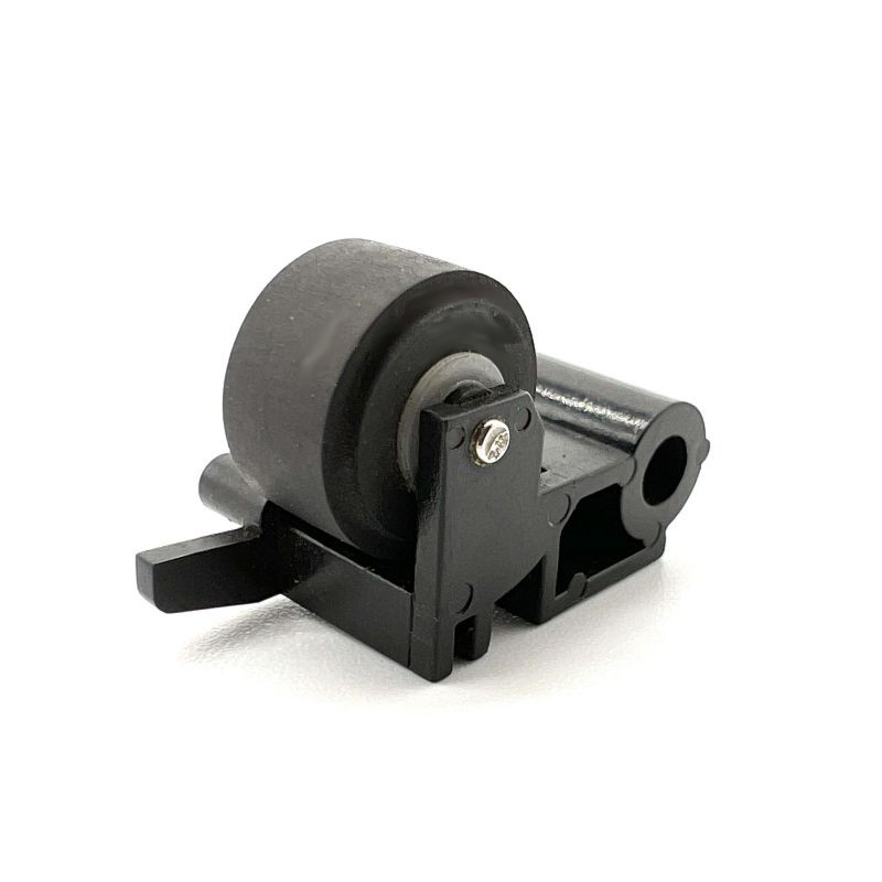 1 vnt 10 mm guminio rato suspaudimo volelis su plastikiniu laikikliu, skirtas garso įrašymo kasetiniam grotuvui, stereo grotuvo priedams