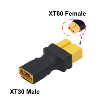 Αντάπτορας XT30 XT60 TRX T Plug Deans EC5 Θηλυκές σε αρσενικές συνδέσεις Βύσμα RC Lipo Έλεγχος μπαταρίας Ανταλλακτικά RC DIY