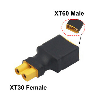 Адаптер XT30 XT60 TRX T Plug Deans EC5 женски към мъжки конектори Plug RC Lipo управление на батерията RC части Направи си сам