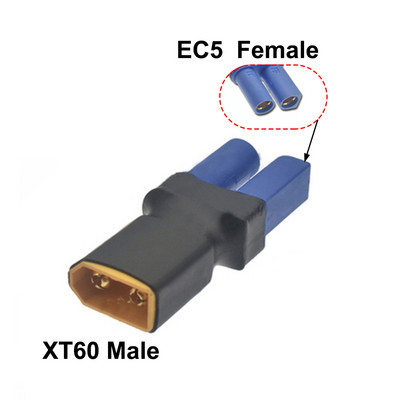 Adapter XT30 XT60 TRX T utikač Deans EC5 ženski na muški konektori Utikač RC Lipo Battery Control RC dijelovi DIY