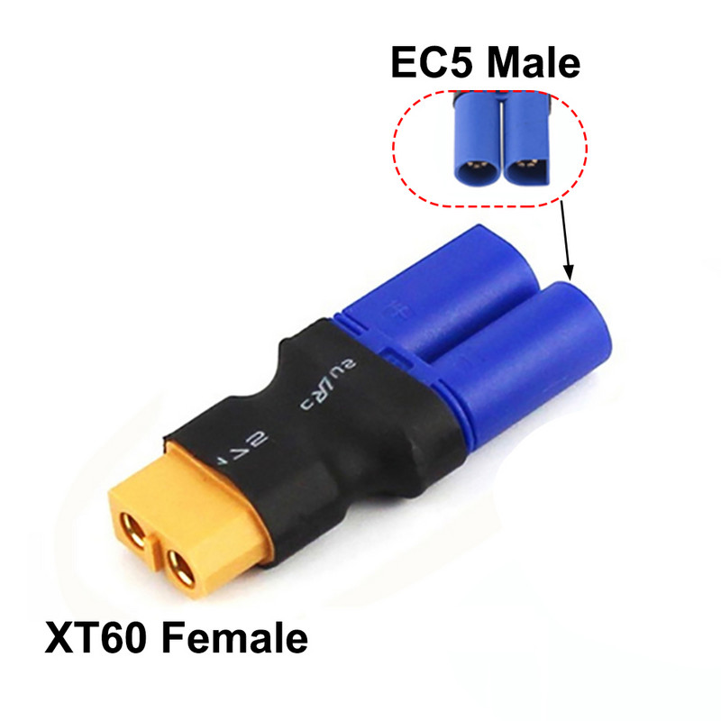 Adaptor XT30 XT60 TRX T Plug Deans EC5 Femeie la Mascul Conectori Plug RC Lipo Baterie Control RC Piese DIY