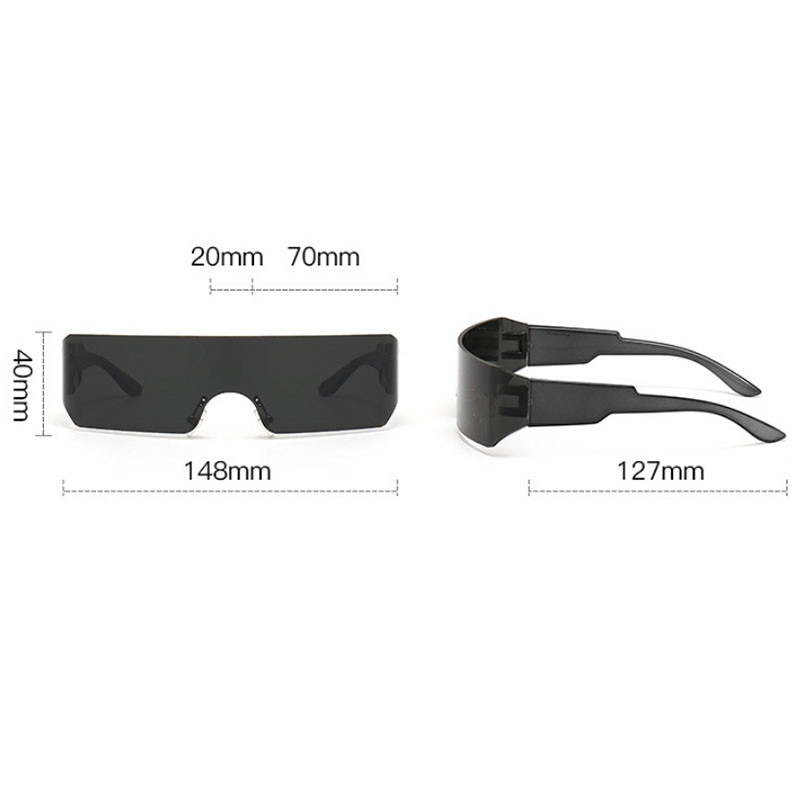 Új Y2K One Body Type Napszemüveg Női Szabadtéri Sport Divat Napszemüveg Férfi Kerékpáros Szélálló Szemüveg UV400 Oculos De Sol