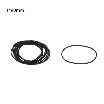 Aukštos kokybės guminis diržas Pakeiskite patefoną fono juostos pavaros diržą vinilinių įrašų grotuvų fono diržu varomiems patefonams