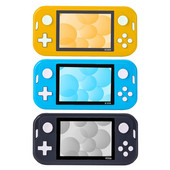 Kézi játéklejátszó Mini Retro Video Gaming Console X350 3,5 hüvelykes IPS HD képernyő Beépített 6800+ játékok GBA/MD/FC 10 emulátorhoz