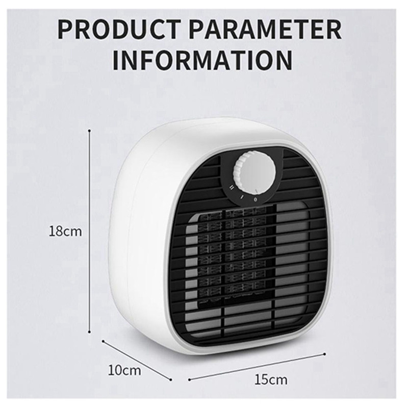 Mini Încălzitor Interior Încălzitor mic pentru birou Încălzire electrică de birou cu căldură rapidă