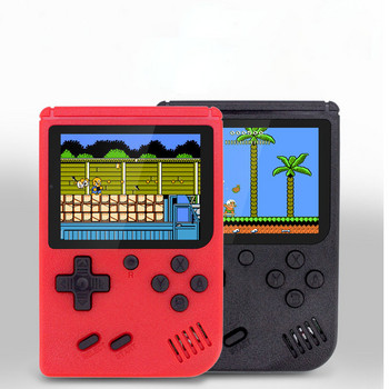 Ρετρό φορητή μίνι κονσόλα βιντεοπαιχνιδιών 8-bit έγχρωμη LCD παιδική έγχρωμη συσκευή αναπαραγωγής παιχνιδιών Ενσωματωμένη 400 παιχνίδια