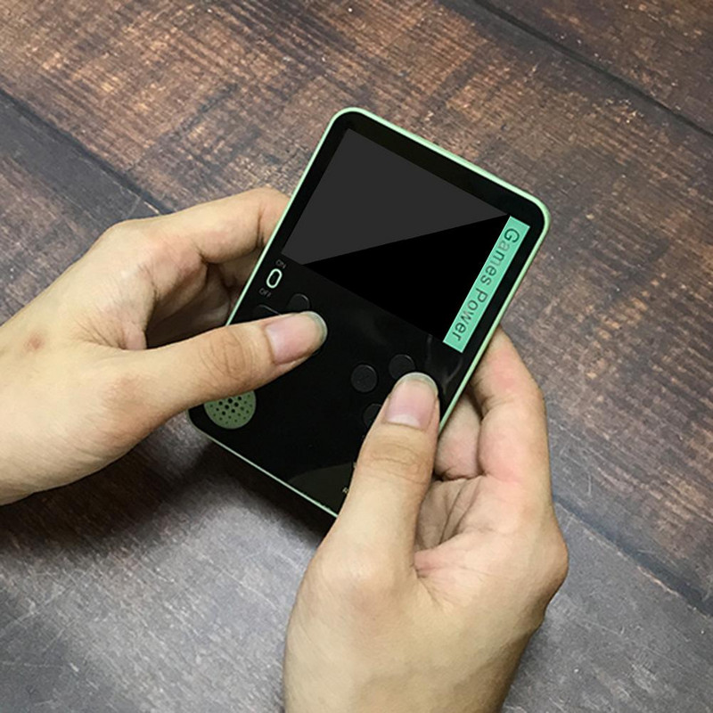 Κονσόλα παιχνιδιών χειρός Εξαιρετικά λεπτή κονσόλα παιχνιδιών Φορητή ρετρό κονσόλα βιντεοπαιχνιδιών με ενσωματωμένα 500 δώρα κλασικών παιχνιδιών για παιδιά
