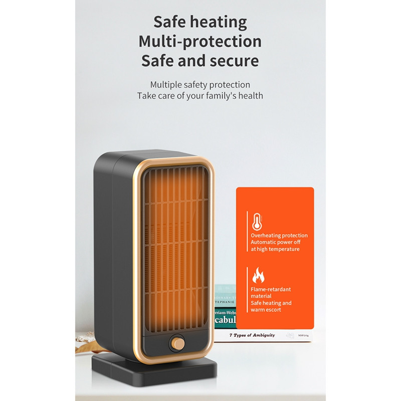 220V нагревател Вертикален битов електрически нагревател PTC керамичен нагревател Три секунди Термични нагреватели Зимни нагреватели ЕС щепсел