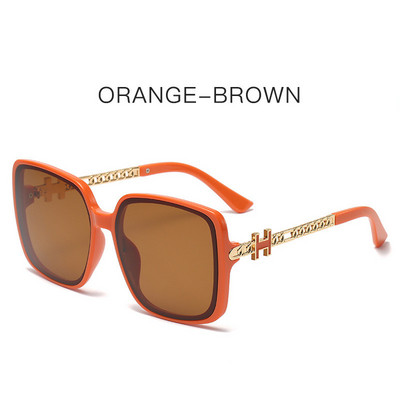 2022 uus H mood suur raam isikupärastatud neet Euroopa ja Ameerika mood päikeseprillid kett jalg tänavafotograafia nägu cov