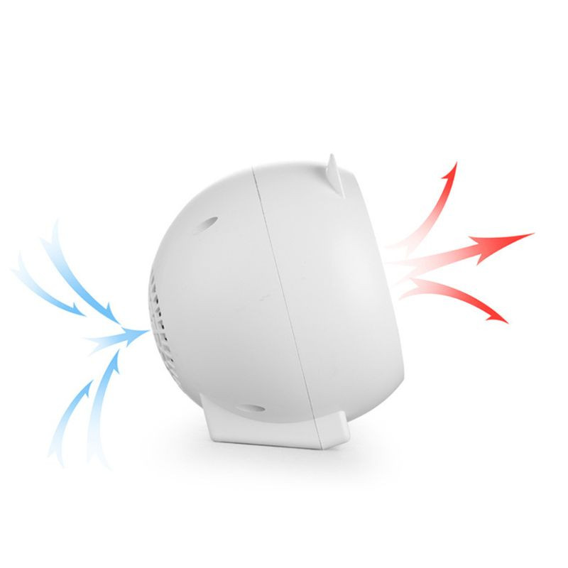 2023 m. Naujas 500 W nešiojamas stalinis ventiliatorius PTC keraminis šildymas šilto oro pūstuvas namų biuro šildytuvas žiemai