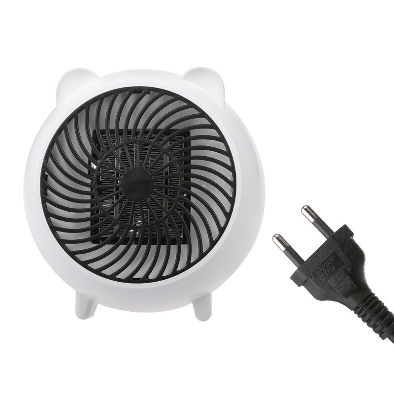2023 m. Naujas 500 W nešiojamas stalinis ventiliatorius PTC keraminis šildymas šilto oro pūstuvas namų biuro šildytuvas žiemai