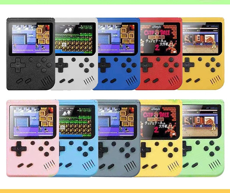 400/500/800 IN 1 Retro videomängukonsool käeshoitav mängumängija kaasaskantav taskuteleviisor mängukonsool mini pihumängija kingituseks