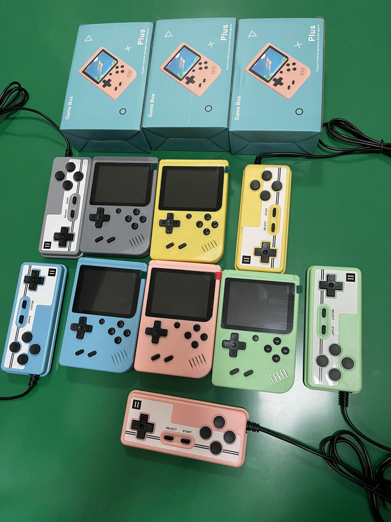 400/500/800 IN 1 Retro videomängukonsool käeshoitav mängumängija kaasaskantav taskuteleviisor mängukonsool mini pihumängija kingituseks